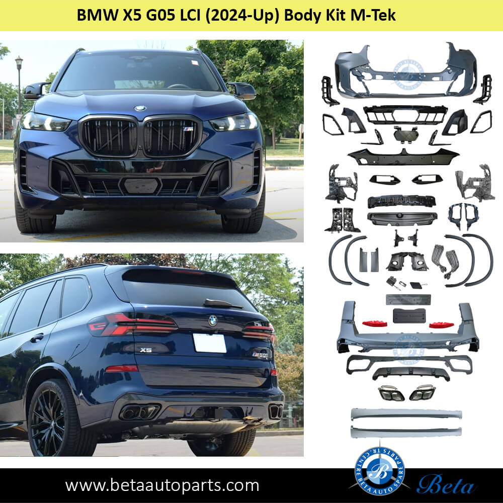 BMW X5 G05 LCI Body Kit M-Tek after fixing BMW X5 G05 LCI Body Kit M-Tek after fixing